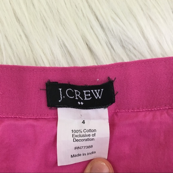 🎁GIFTED🎁 J Crew Pink A-line Mini Skirt - Picture 3 of 5